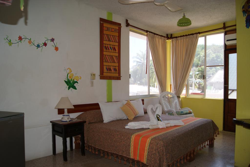 Hotel La Cabana Puerto Ángel Kültér fotó